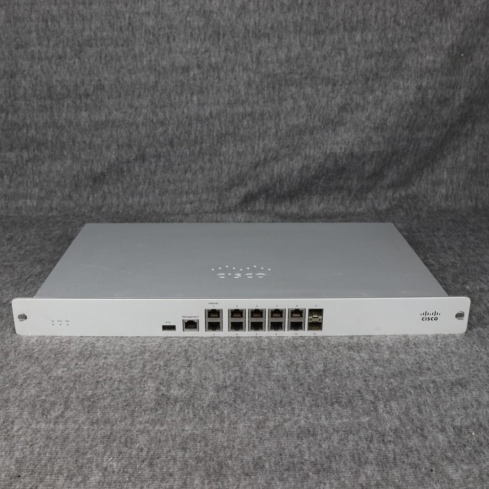 Cisco Meraki MX84 Security Appliance VPN Firewall MX84-HW 600-35010-A Silver